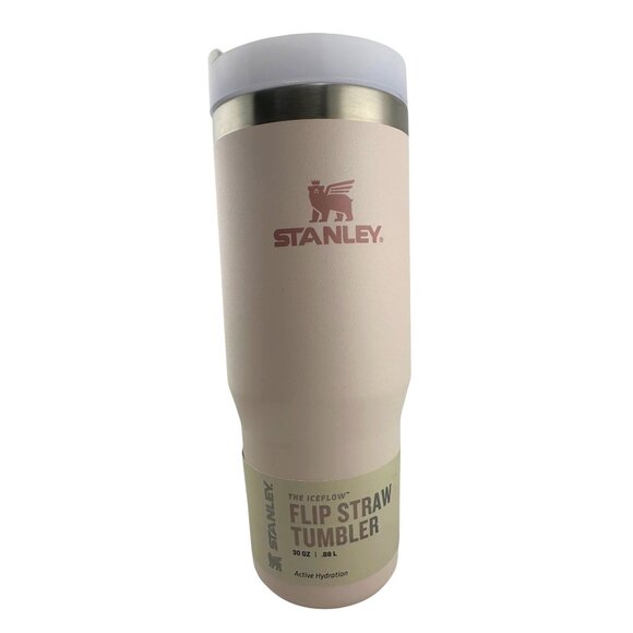 Stanley IceFlow Flip Straw Tumbler 30 Oz BPA-Free Insulated Stainless Steel NEW - Picture 1 of 6